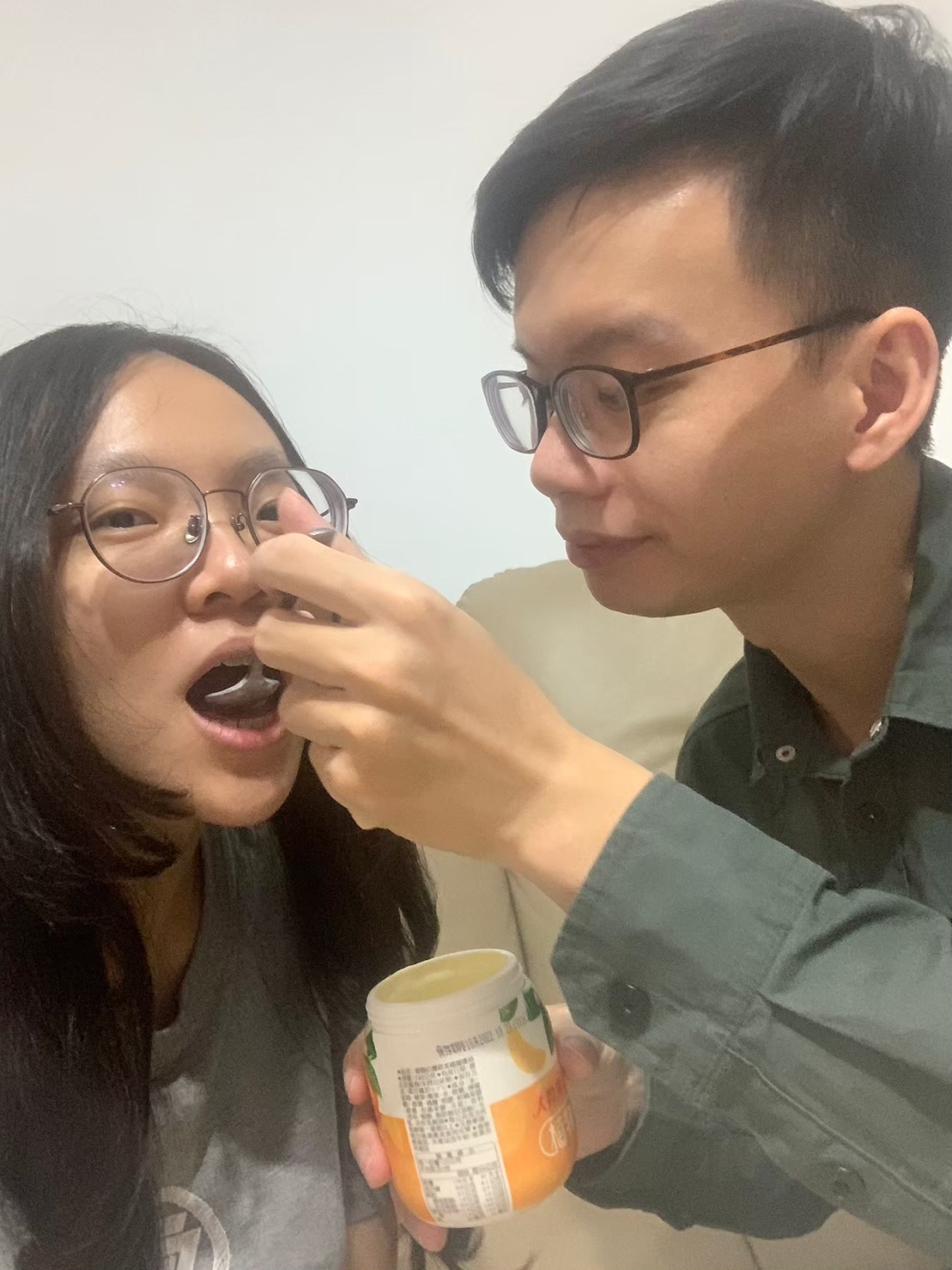 小均接我下班，陪我吃鐵板燒