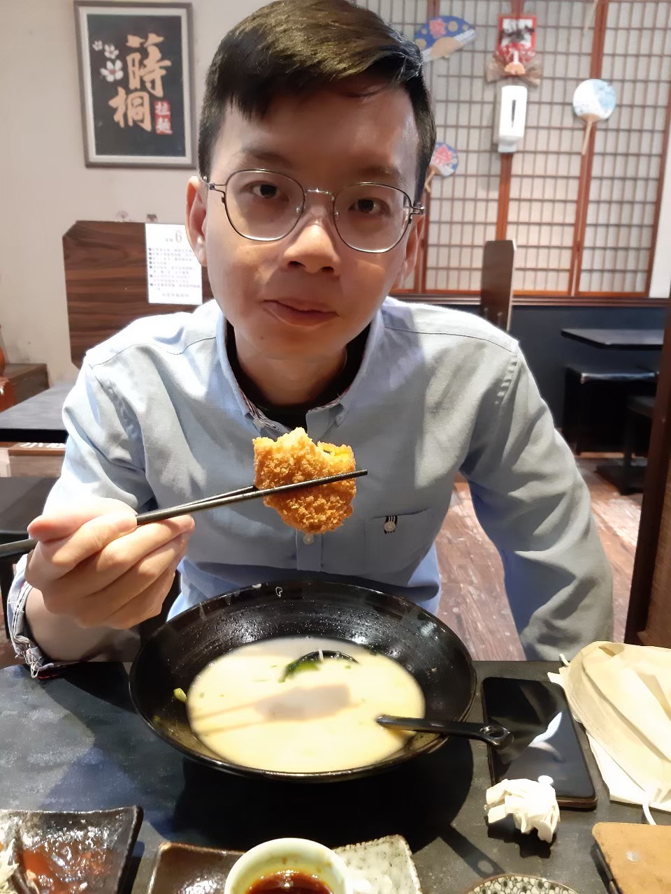 與小均吃蒔桐拉麵，逛寶雅