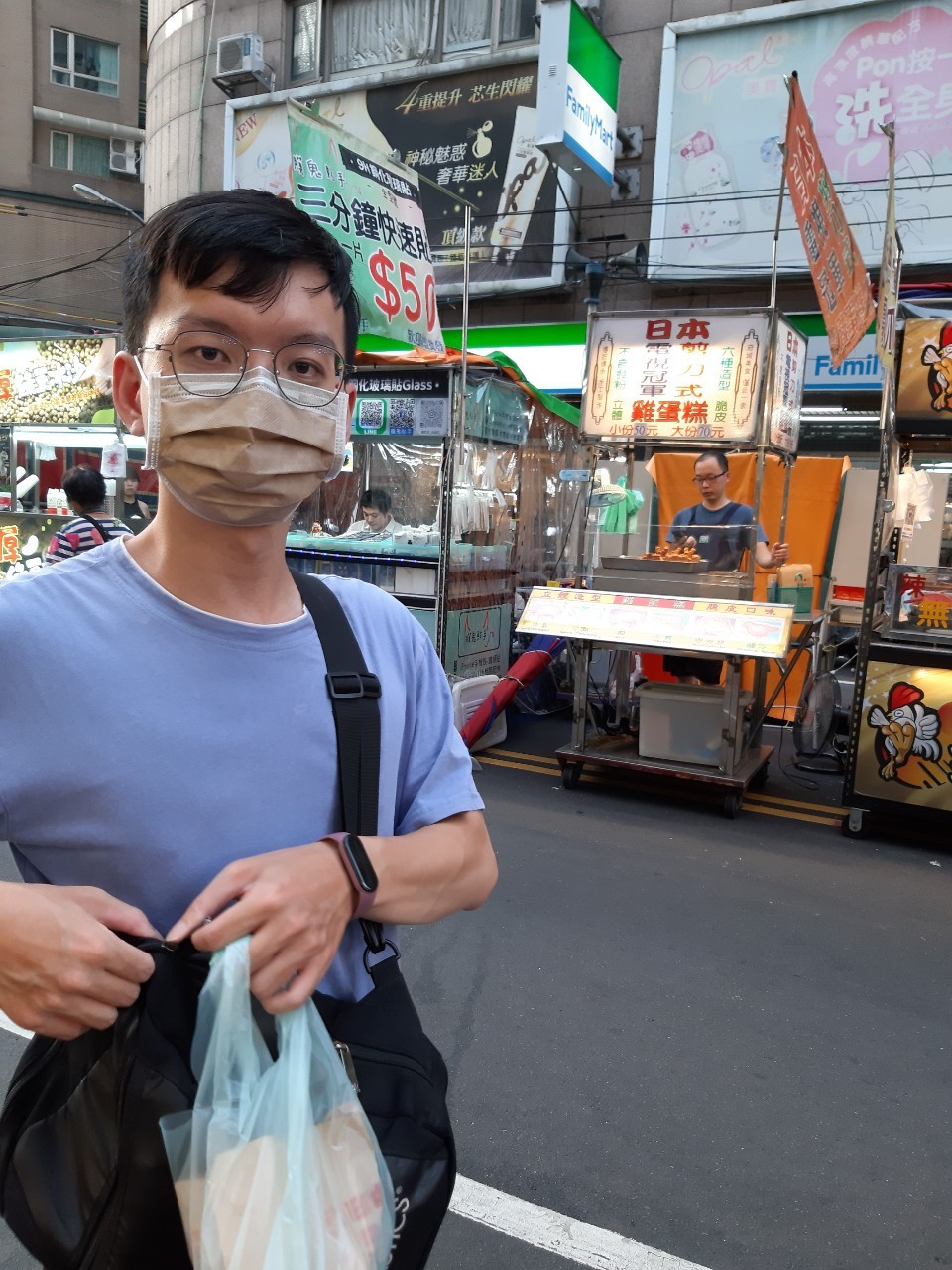 與小均耍廢追劇按摩，逛湳雅夜市