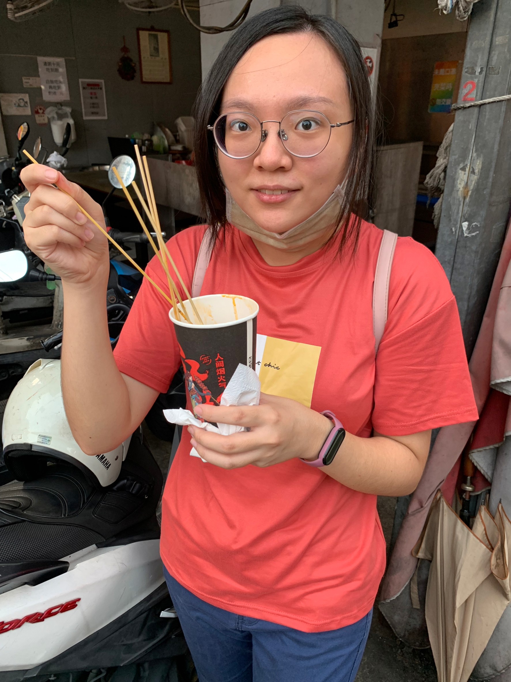 與小均耍廢追劇按摩，逛湳雅夜市