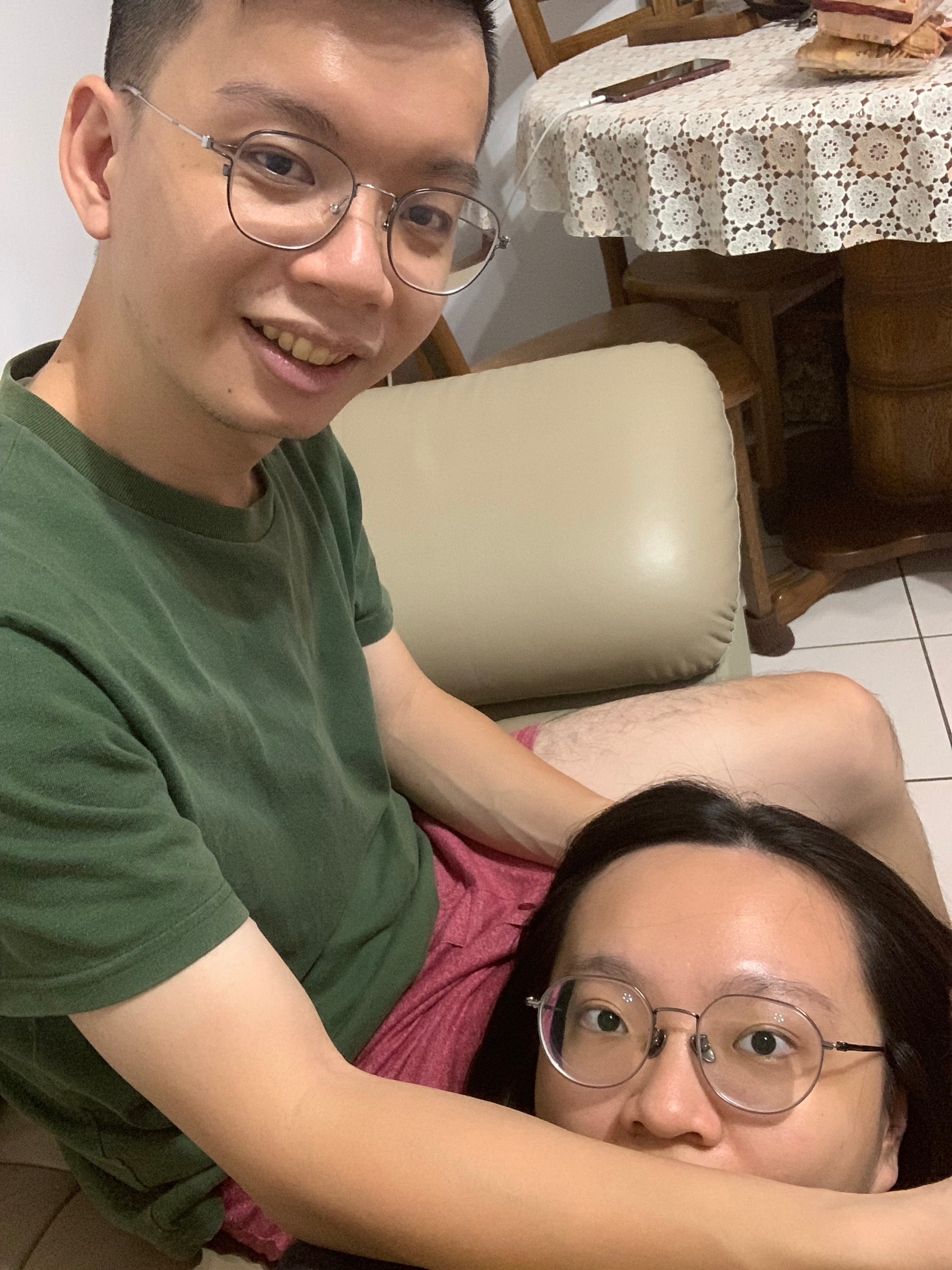 萬聖節搗蛋買糖果餅乾，整理冰箱，一起研究白痴電路板