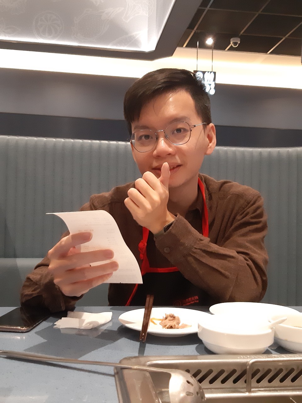 海底撈換券好便宜，去竹樂討論裝潢，吃鍋燒麵煮湯圓，整理家裡，800天