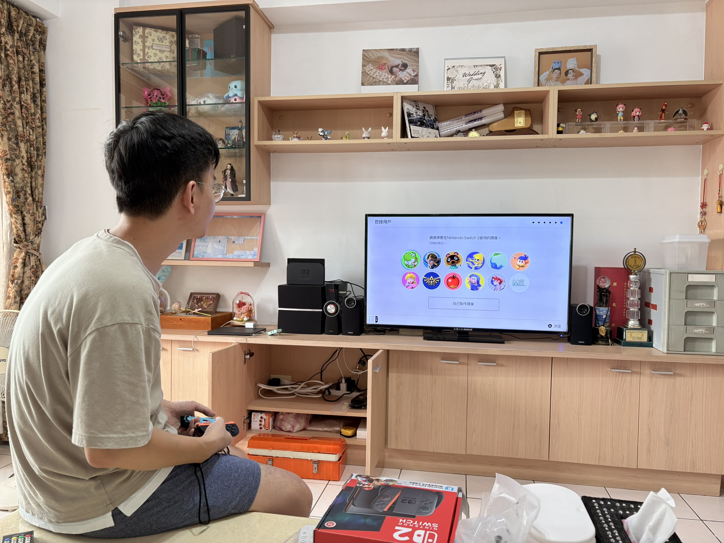 跟小均去吃台灣G湯的鱸魚湯.換星巴克券.研究switch 2