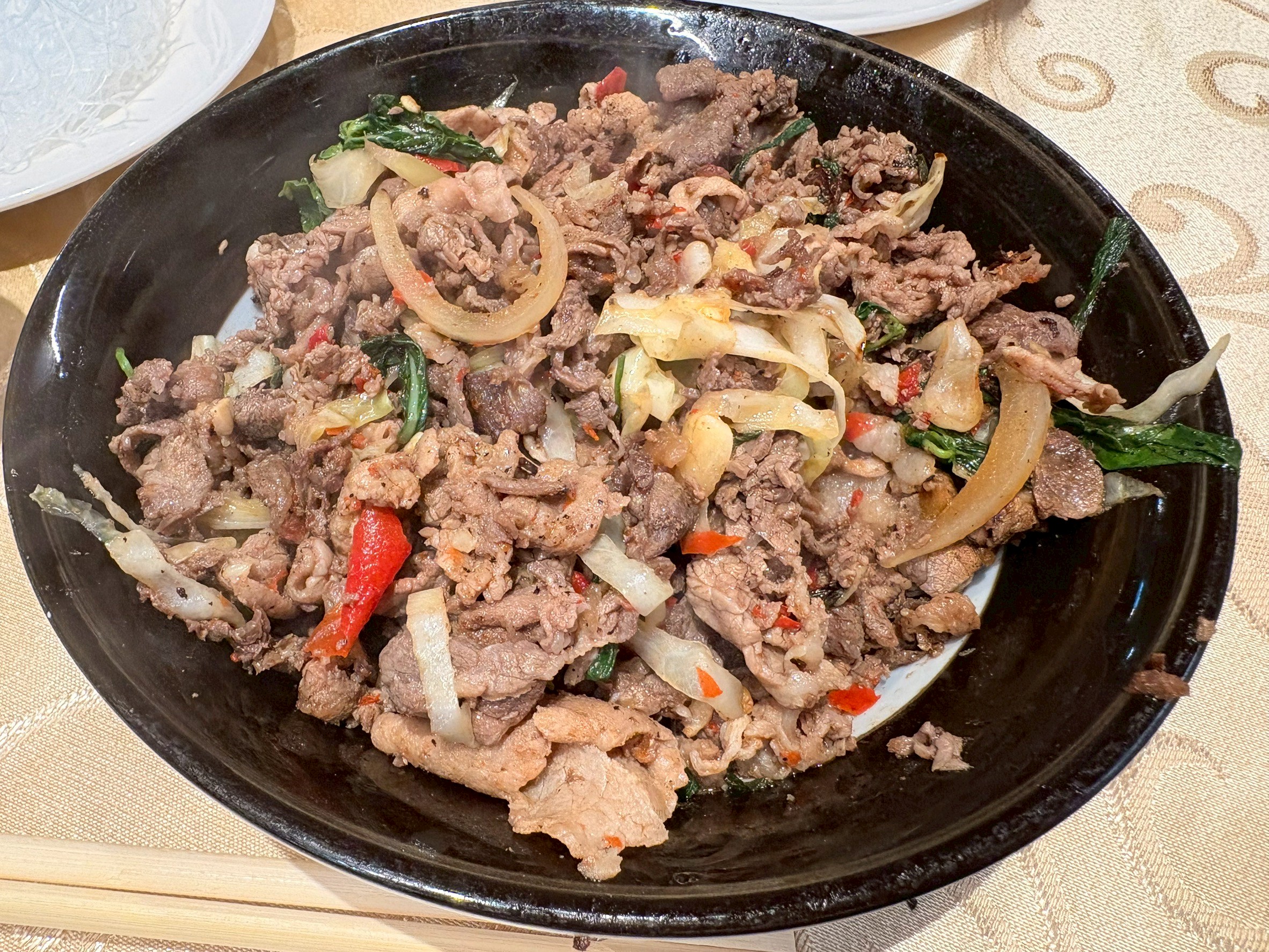 跟小均.遊戲團一起去看印象派畫展.吃唐宮蒙古炒肉吃到飽