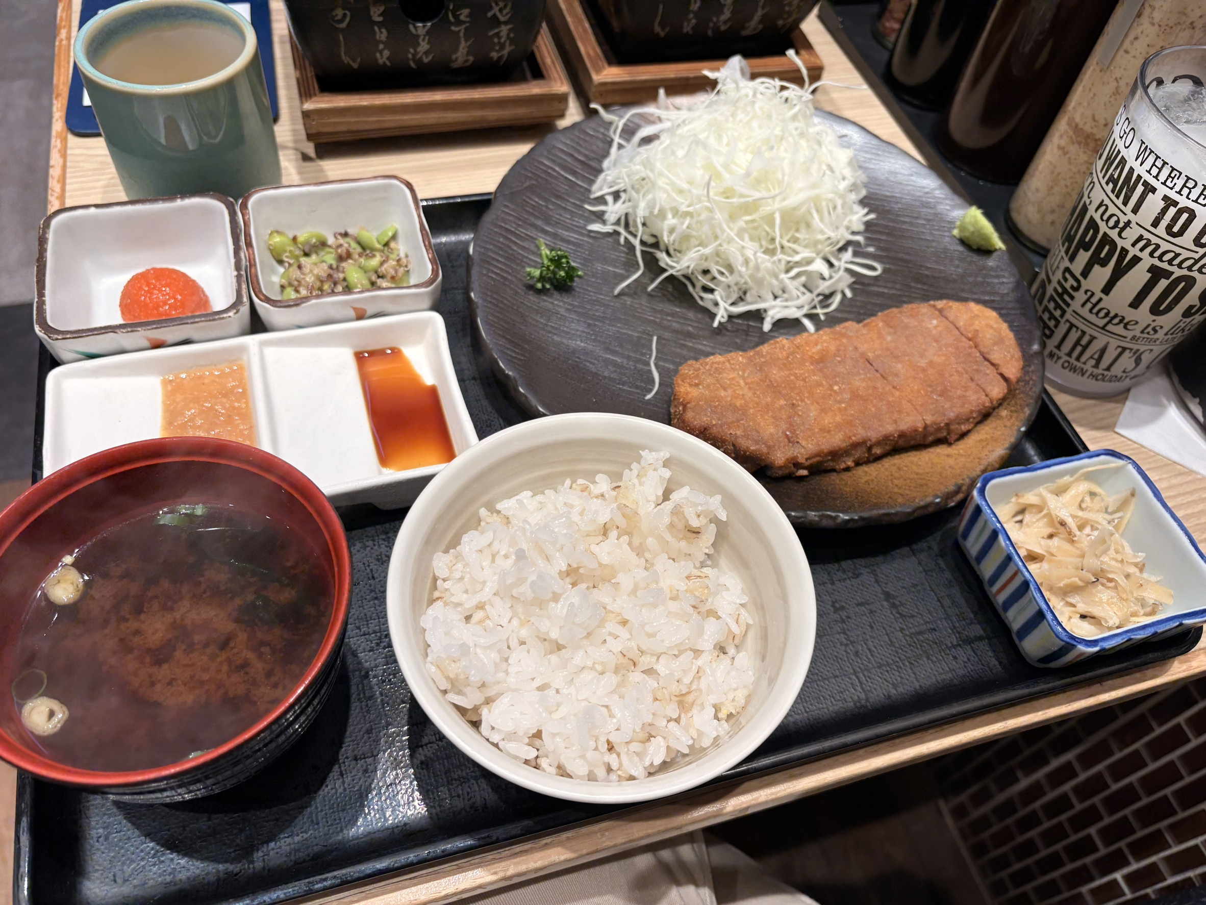 跟小均一起去林口三井吃牛元村.跟日本的一樣好吃