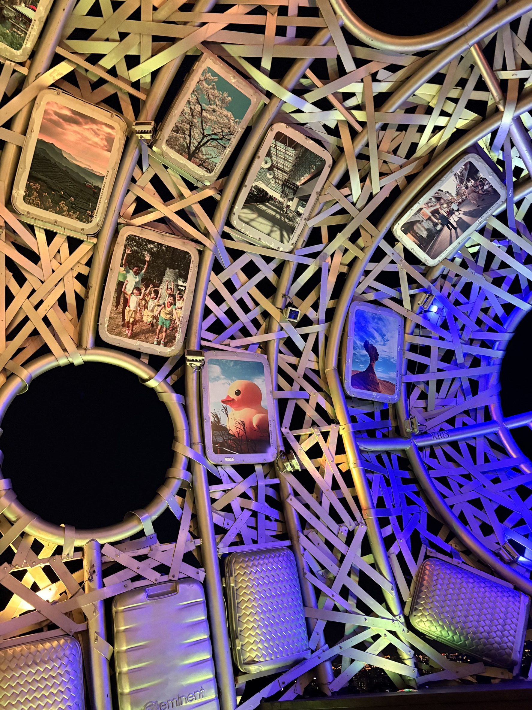 跟小均帶滷味.開車去虎頭山公園看夜景(第一次的夜景時光)